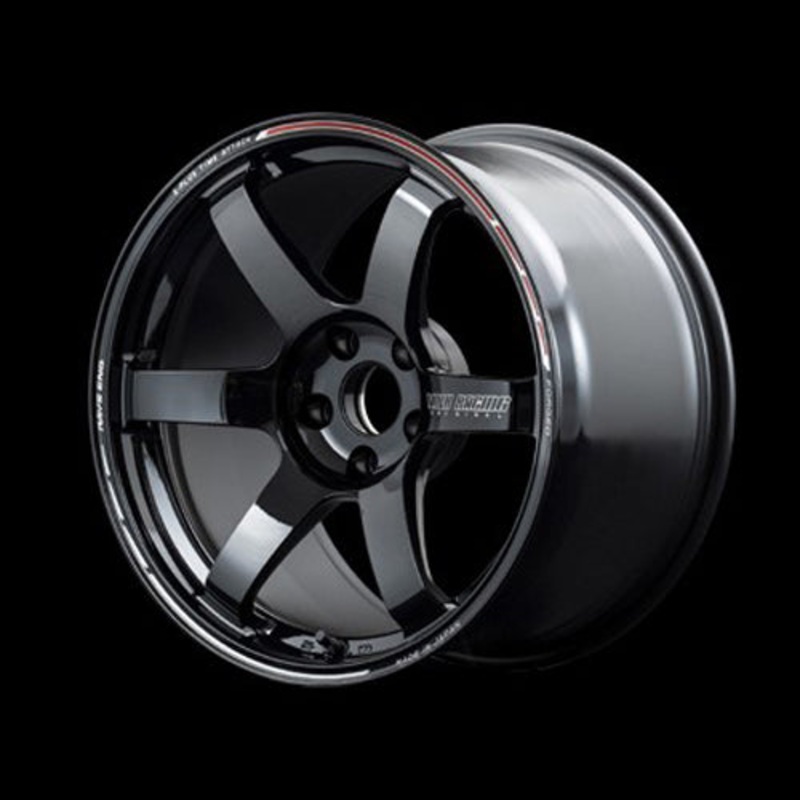 Volk Racing TE37 Saga S-Plus Time Attack Wheel – 18×10.0 +36 | 5×114.3 | Black / REDOT