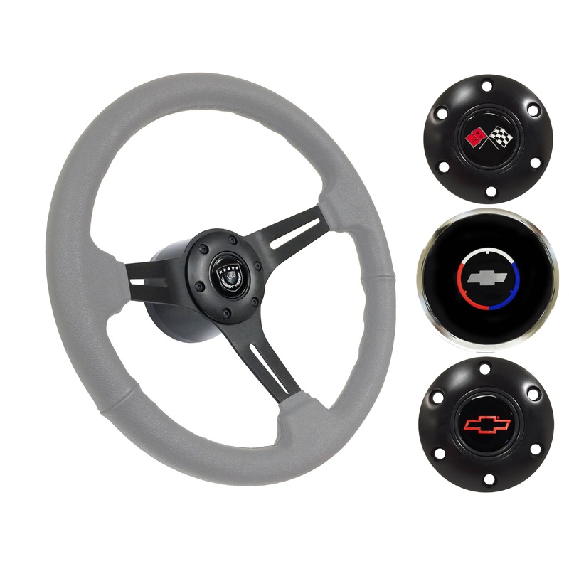 1967 Corvette Steering Wheel Kit | Grey Leather | ST3060GRY