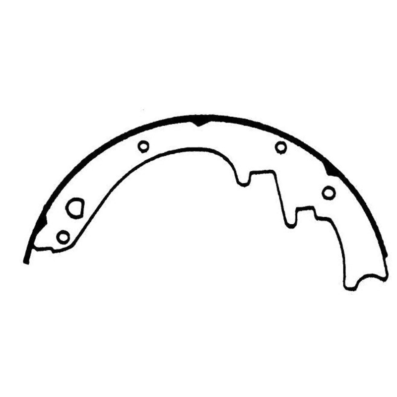 Porterfield Brake Shoes for 1977 FORD GRANADA w/Rear Drums