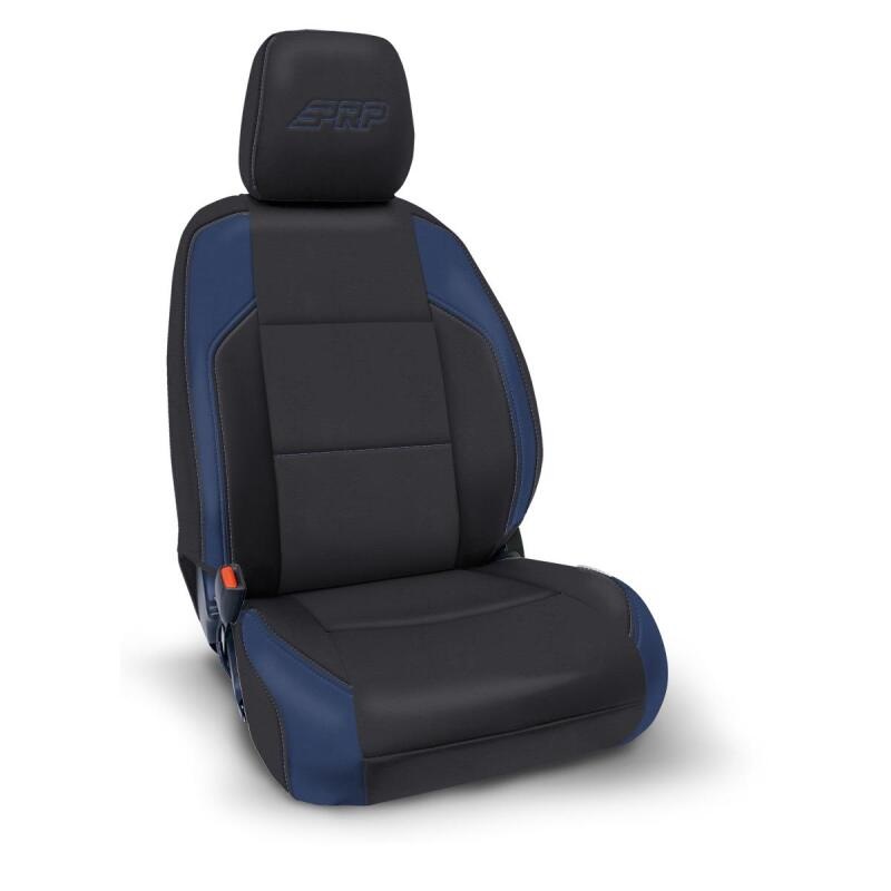 PRP 6-23 Toyota Tacoma Front Seat Covers (Pair) – Black/Olive Green