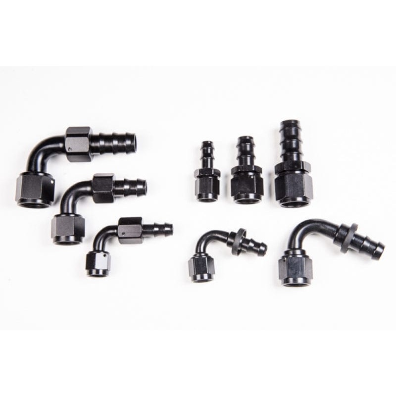 Radium Engineering 6AN 90Deg Pushlok Hose End