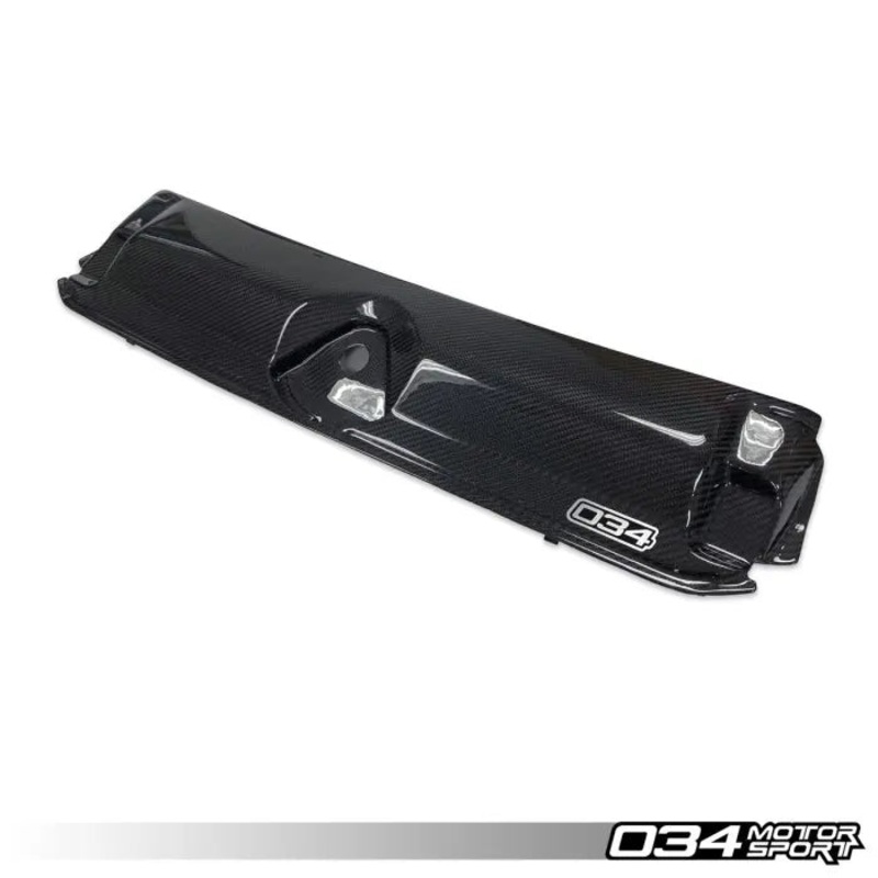 034Motorsport Carbon Fiber Radiator Support Cover – Audi A4/S4 (B9+)