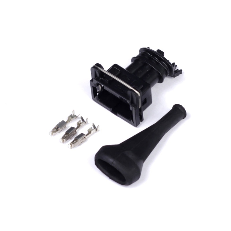 Haltech Plug and Pins Only – Bosch 3 Pin Junior Timer Female Connector