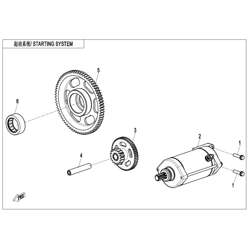 Needle Bearing by CF Moto