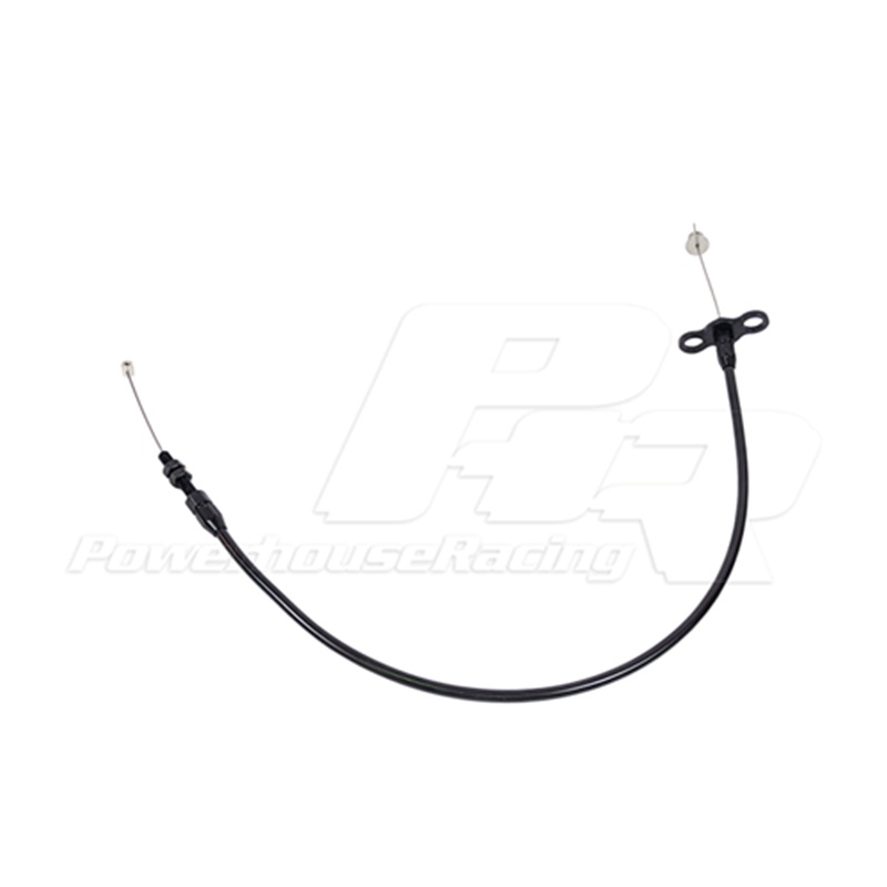 PowerHouse Racing (PHR) Throttle Cable for Supra/SC300-Black Edition-Factory Twin Turbo VVTi Intake Manifold- Left Hand Drive
