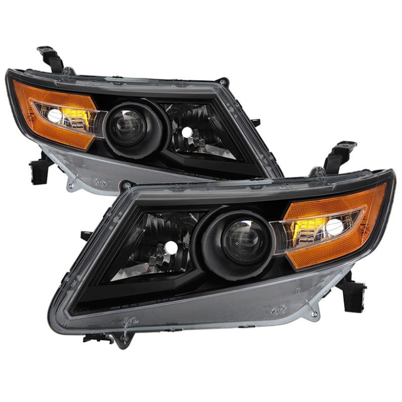 xTune Honda Odyssey Halogen Models Only 11-15 OEM Style Headlights – Black HD-JH-HODY11-AM-BK