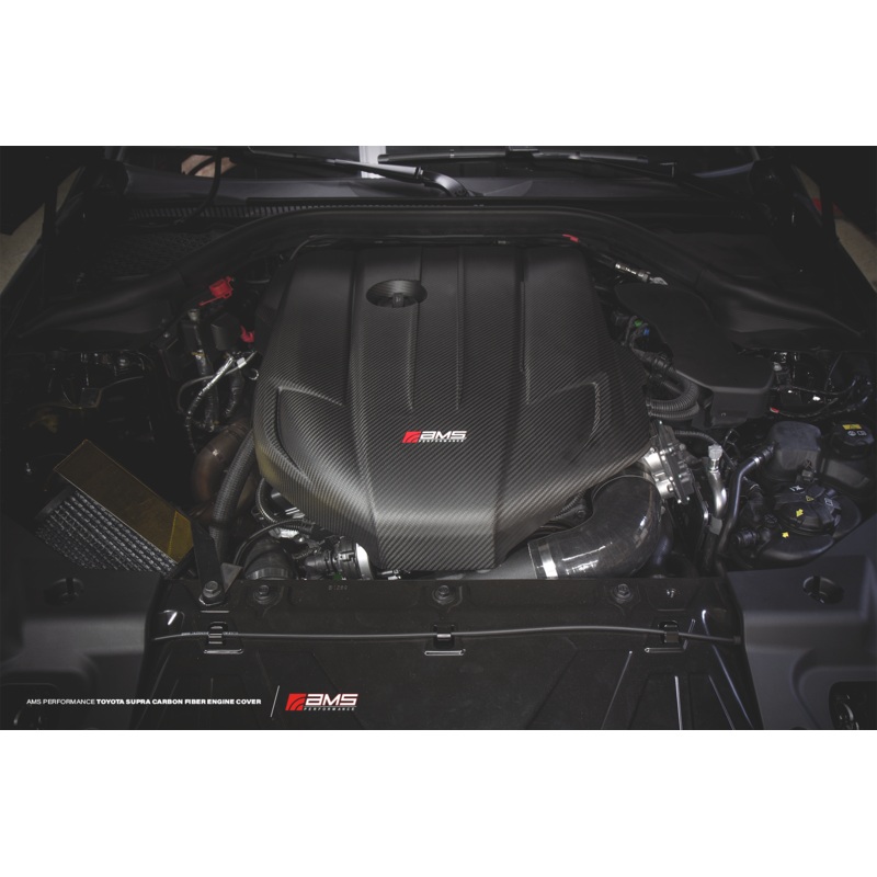 AMS Performance 2020+ Toyota GR Supra Carbon Fiber Engine Cover