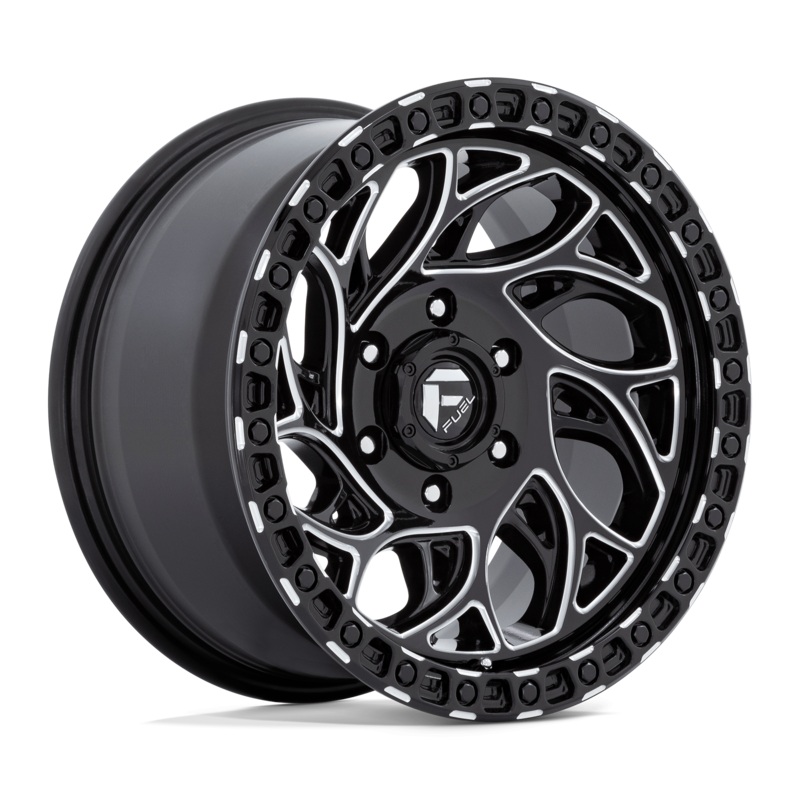Fuel Wheels D840 Runner OR 17″ 6×139.7 Gloss Black Milled