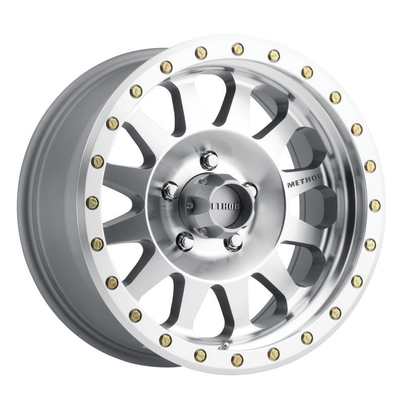 Method MR304 Double Standard 17×8.5 0mm Offset 5×5.5 108mm CB Machined/Clear Coat Wheel