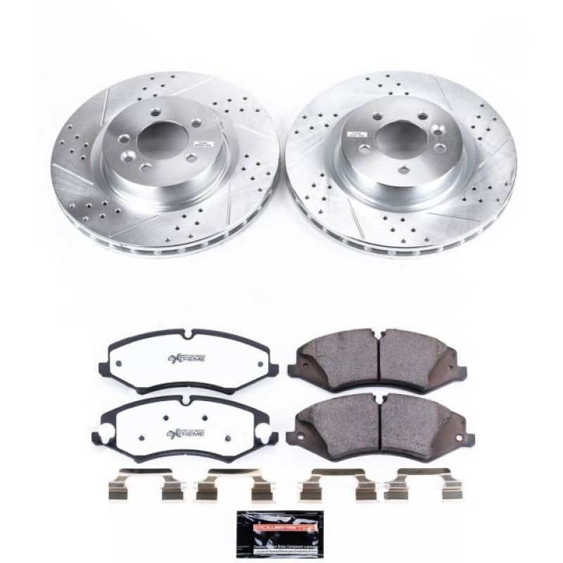 PowerStop Power Stop 2017 Land Rover Discovery Front Z36 Truck & Tow Brake Kit