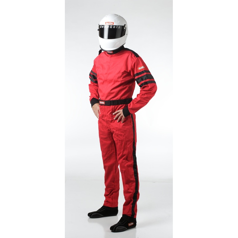RaceQuip Red SFI-1 1-L Suit – Large