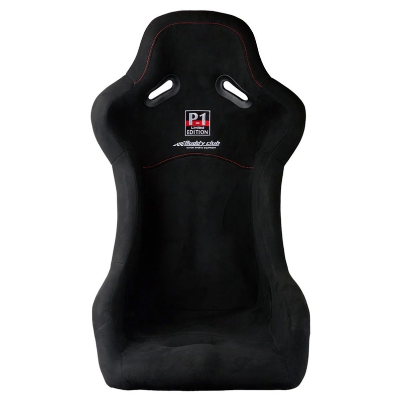 Buddy Club P1 Limited Bucket Seat (Wide) – Black V.2 with FRP Shell