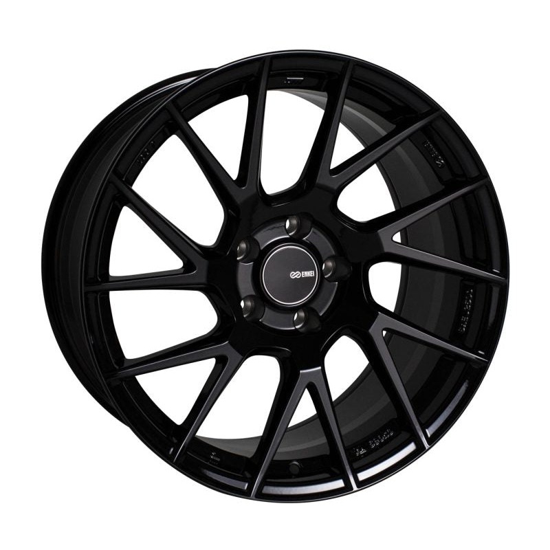 Enkei TM7 18×8.0 5×114.3 35mm Offset 72.6mm Bore Gloss Black Wheel