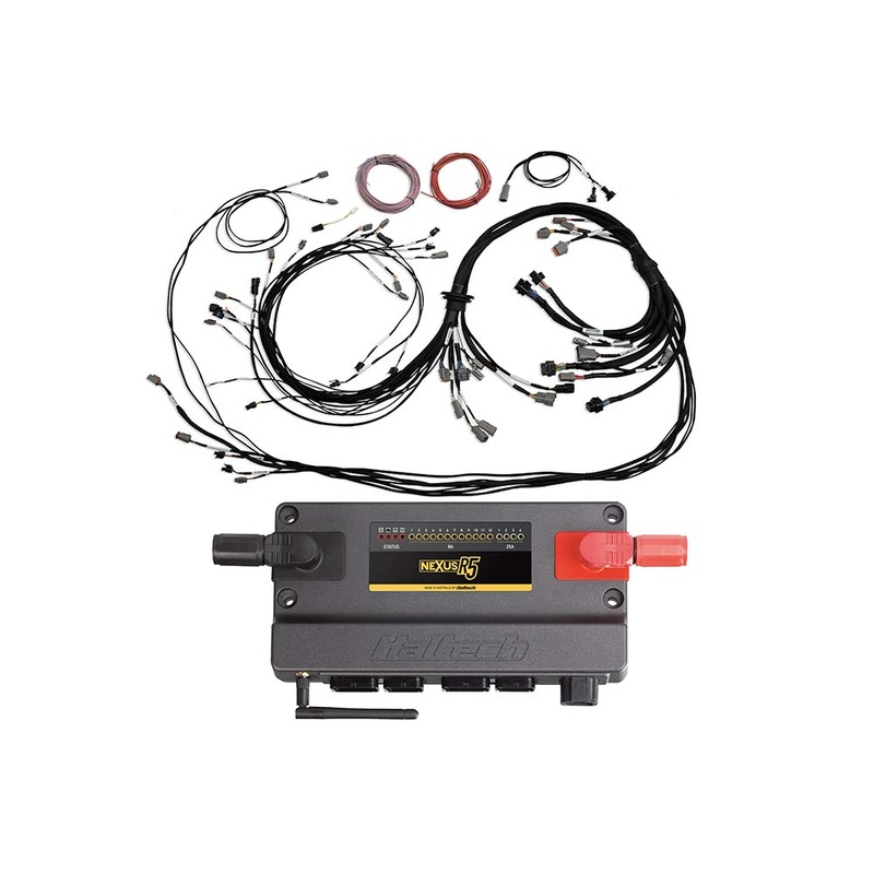 Haltech Nexus R5 ECU + Universal V8 Terminated Harness