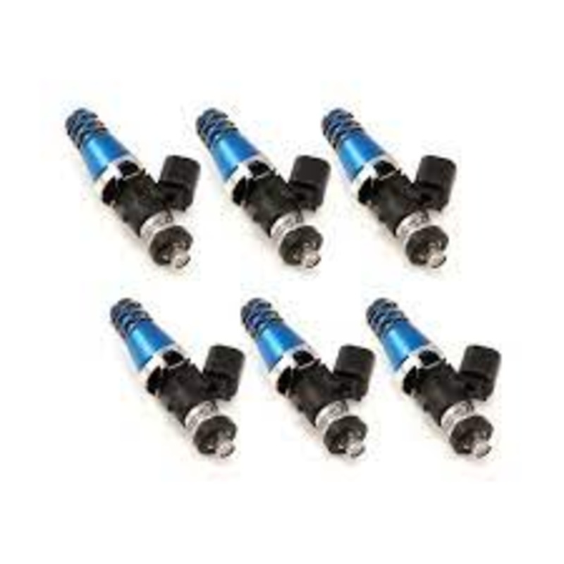 Injector Dynamics ID1300x, for 02-04 Odyssey / J-series V6. 11mm (red) adapters. S2K lower. Set of 6.