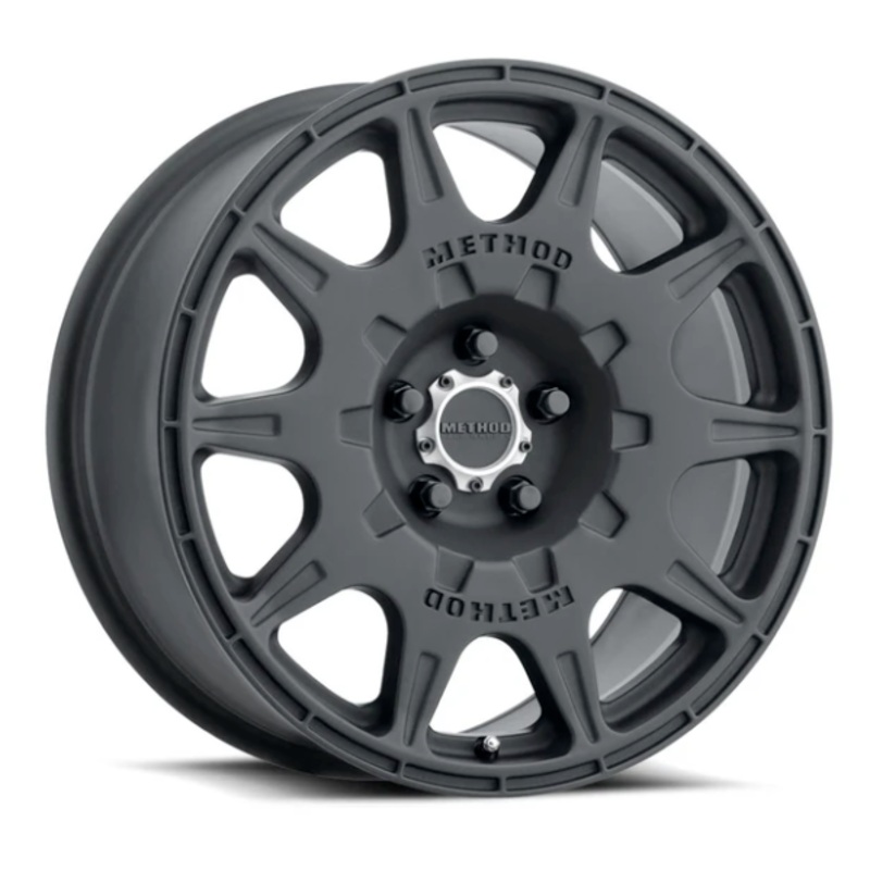 Method MR502 RALLY 18×8 +38mm Offset 5×4.5 67.1mm CB Matte Black Wheel