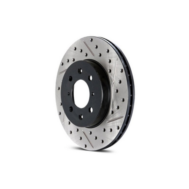 StopTech Drilled & Slotted Rear Rotors 2004-2008 Acura TL / 2003-2009 Honda Element (right)