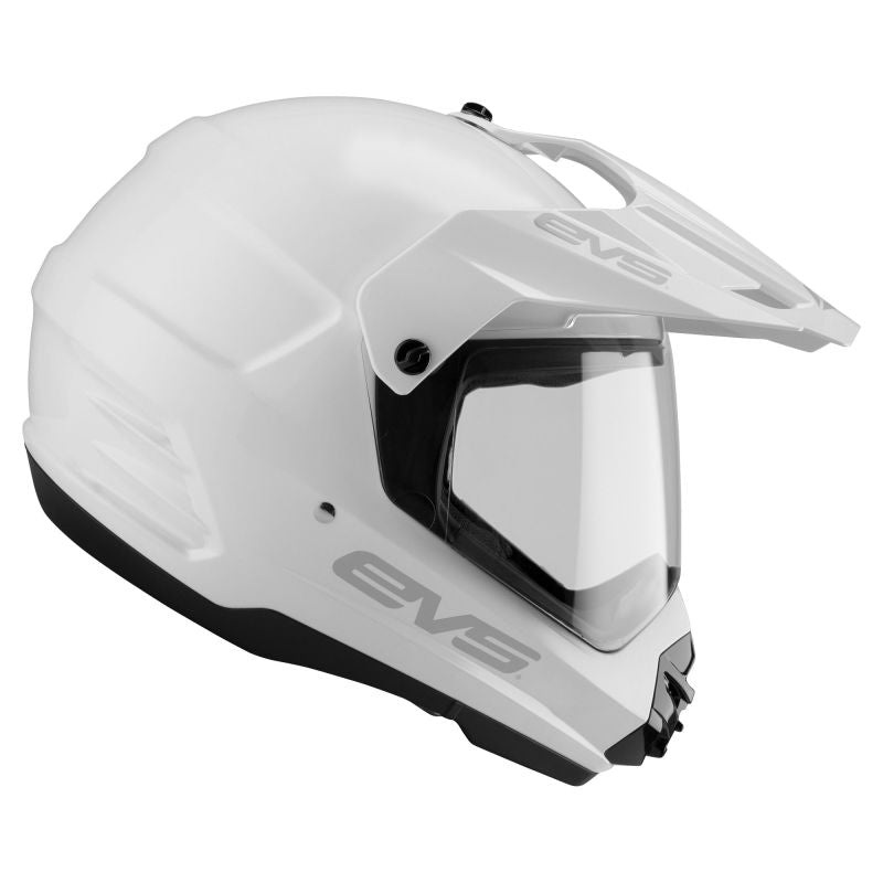 EVS Dual Sport Helmet Venture Solid White – Small