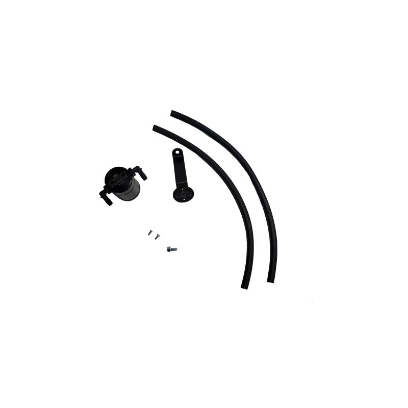 J&L 19-24 Ford/Lincoln SUV & Trucks w 2.0 EcoBoost Driver Side Oil Separator 3.0 – Black Ano