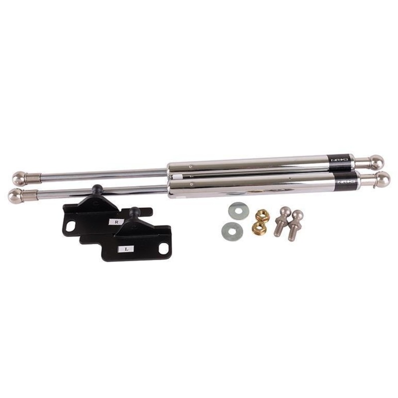 NRG 03+ Nissan 350Z/G35 Hood Damper Kit Polished