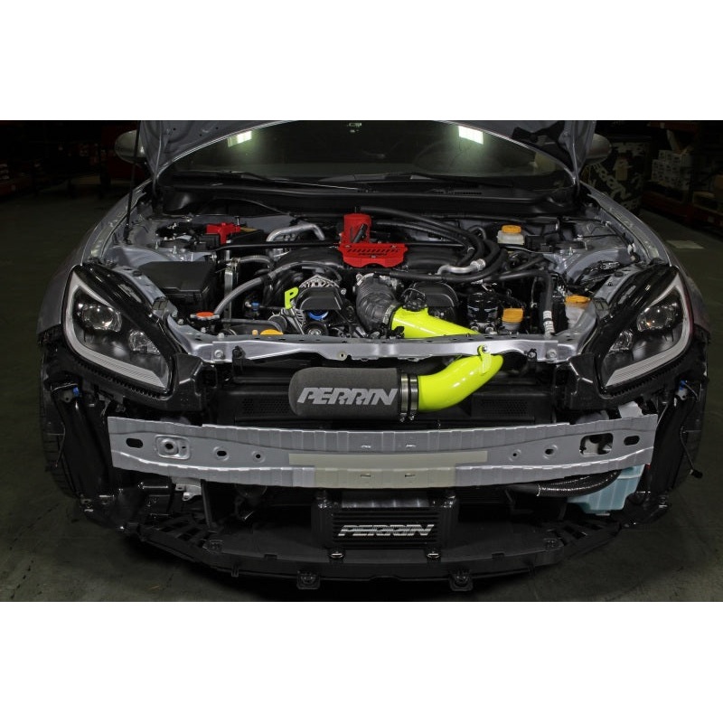 PERRIN 22-25 Subaru BRZ / Toyota GR86 Cold Air Intake – Neon Yellow