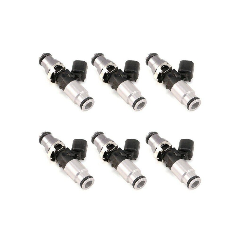 Injector Dynamics ID2600-XDS, for Nissan Patrol.  14mm (grey) adapter top. Set of 6.