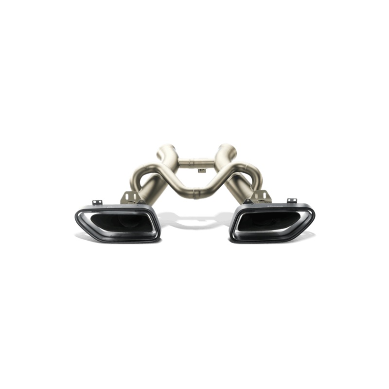 Akrapovic 12-14 McLaren 12C/12C Spyder Slip-On Line (Titanium) w/ Carbon Tips