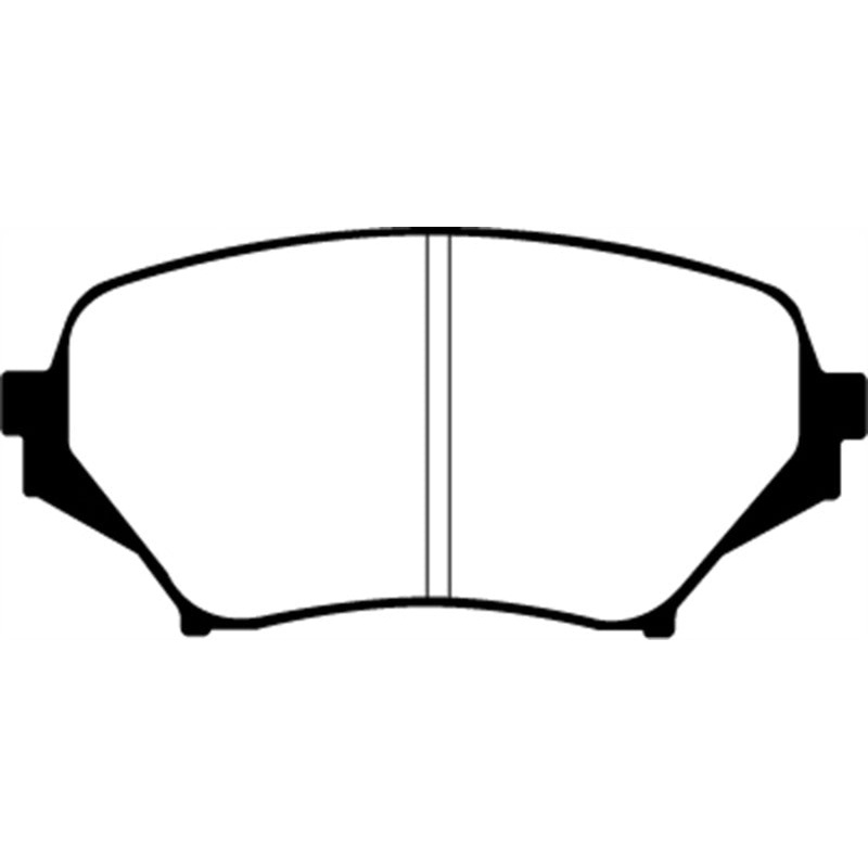 EBC 06-15 Mazda Miata MX5 2.0 Greenstuff Front Brake Pads