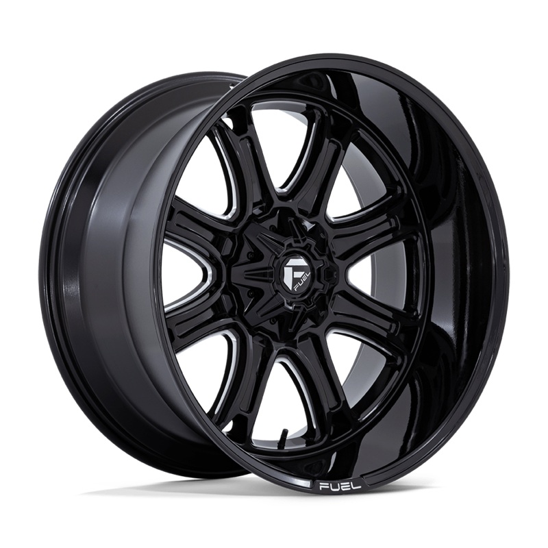 Fuel Wheels Darkstar 22″ 5×127/5×135 Gloss Black Milled