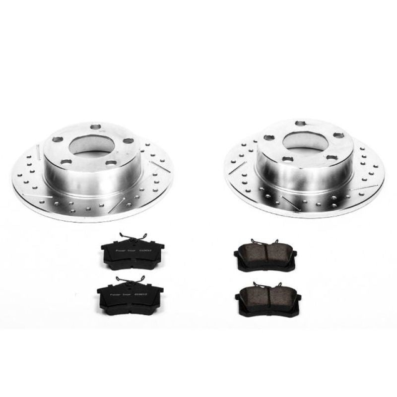 PowerStop Power Stop 98-01 Audi A6 Quattro Rear Z23 Evolution Sport Brake Kit