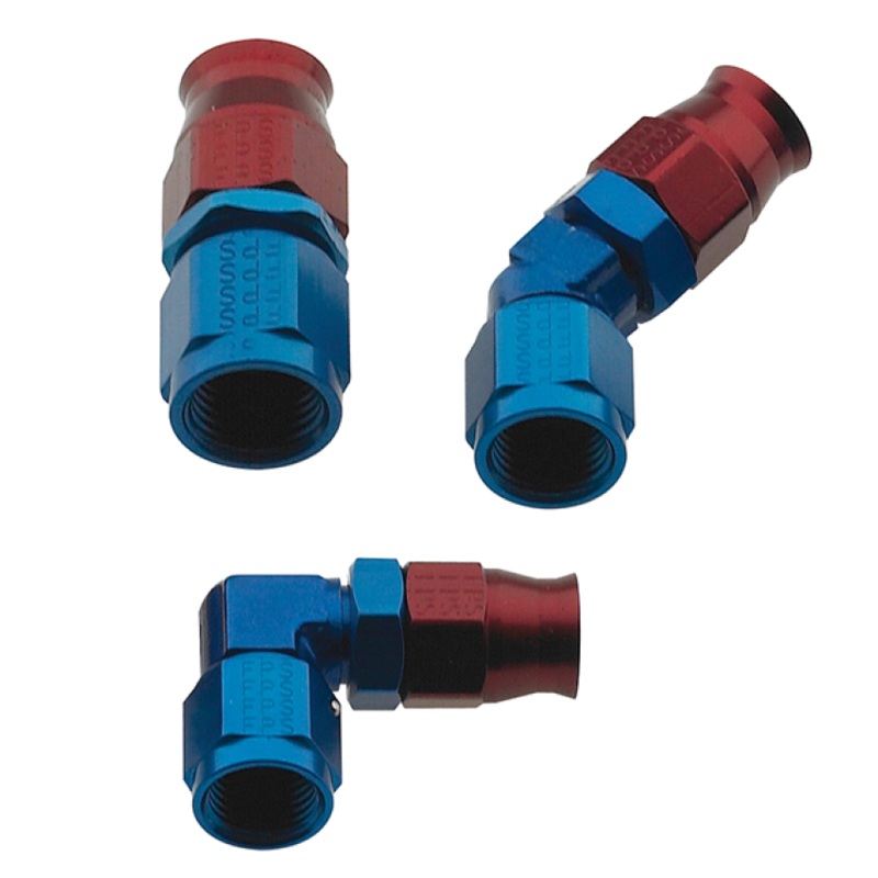 Fragola -4AN Straight Hose End – Alum