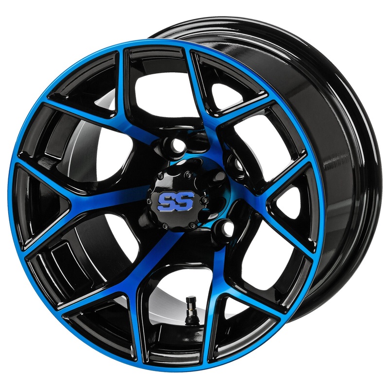 LSI 14″ Ninja Black & Blue Wheel