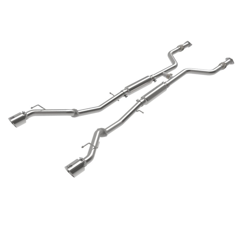 Takeda 2-1/2 IN 304 Stainless Steel Cat-Back Exhaust System