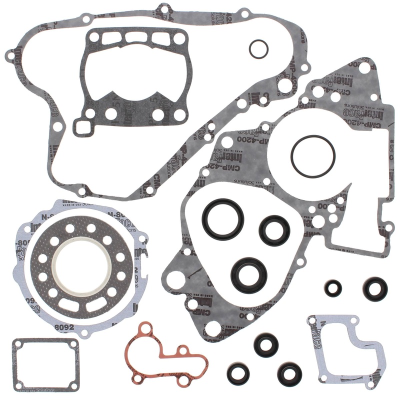 Vertex 811502 Gaskets 1989 Suzuki RM80 Complete Gasket Kit w/ Oil Seals