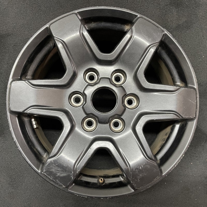 17″ BRONCO 21-24 17×7.5 aluminum 6 spoke gloss black Original OEM Wheel Rim