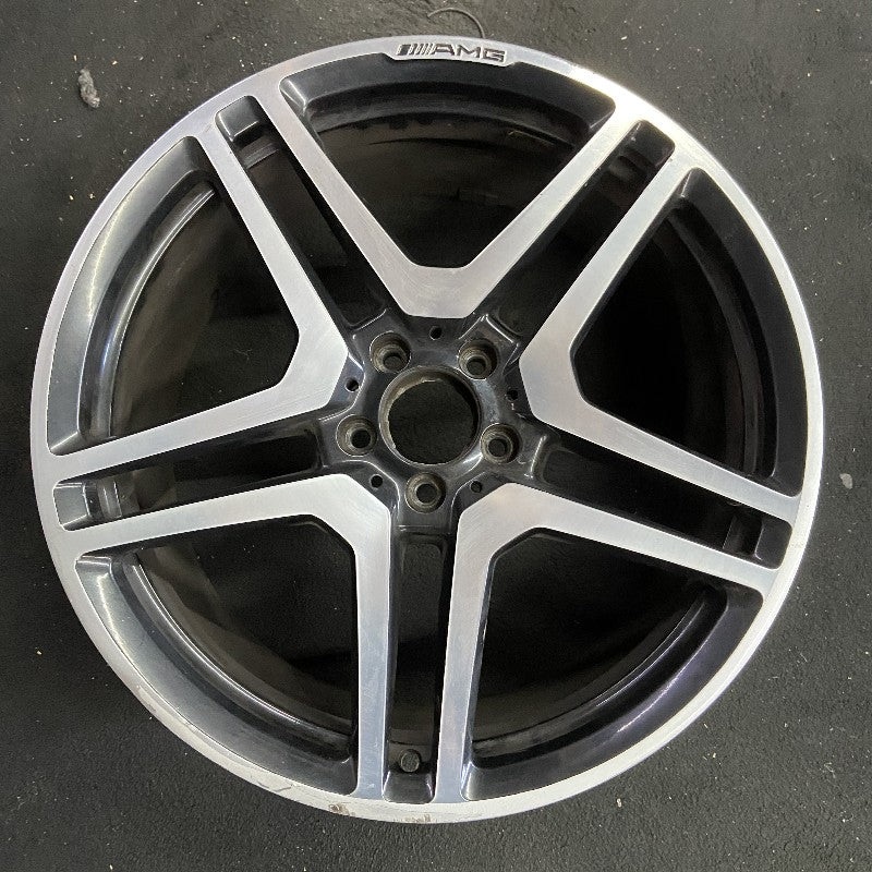20″ MERCEDES CL-CLASS 13-14 216 Type; CL63 20×9.5 10 spoke 5 pairs accent Original OEM Wheel Rim