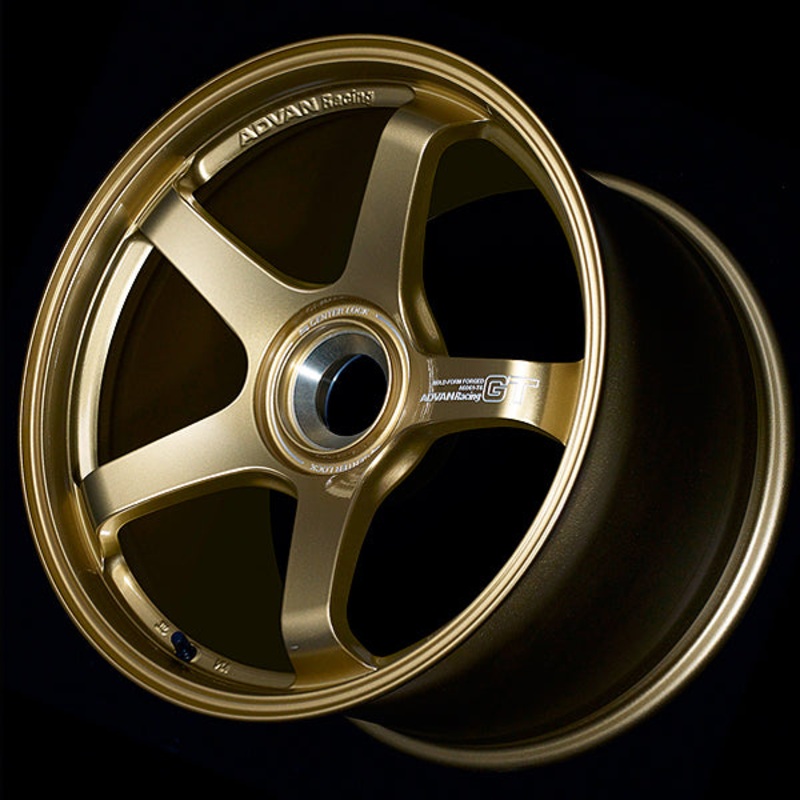 Advan GT Wheel for Porsche – 20×11.0 +50 | 5×130 | Racing Brass Gold