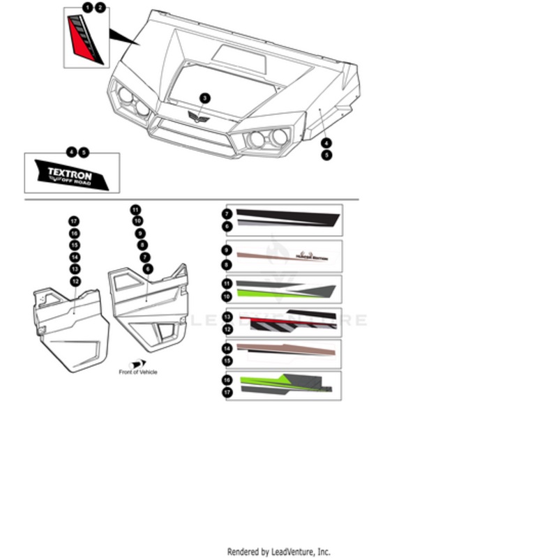 Door Decal-Rear Right by Arctic Cat