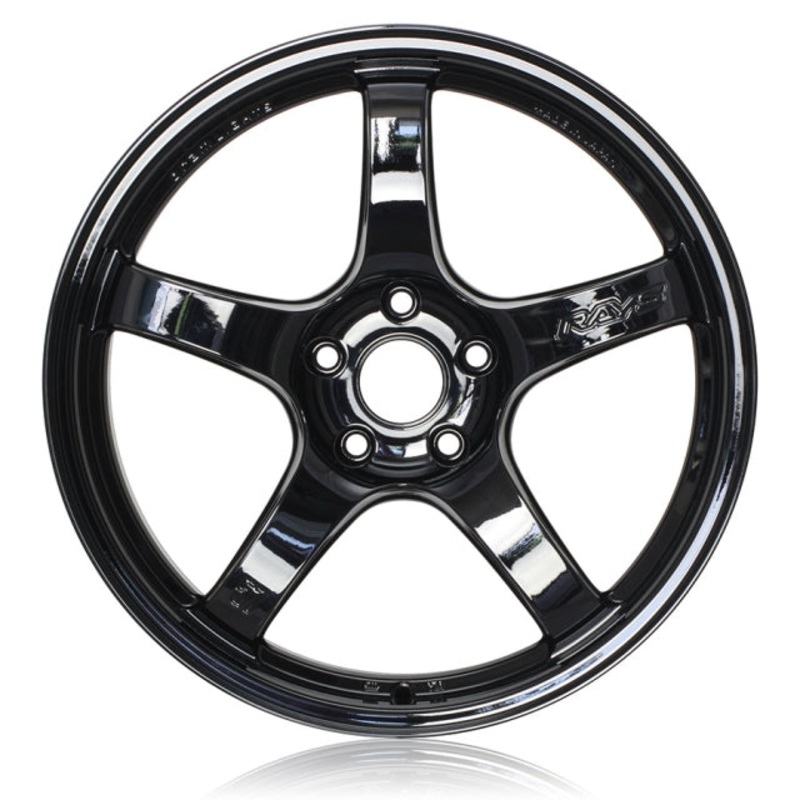 Gram Lights 57CR Wheel – 18×7.5 +50 | 5×100 | Glossy Black