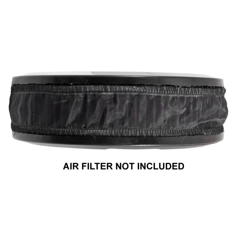 K&N Air Filter Wrap Black Round Height 2.5 in ID 7.5in