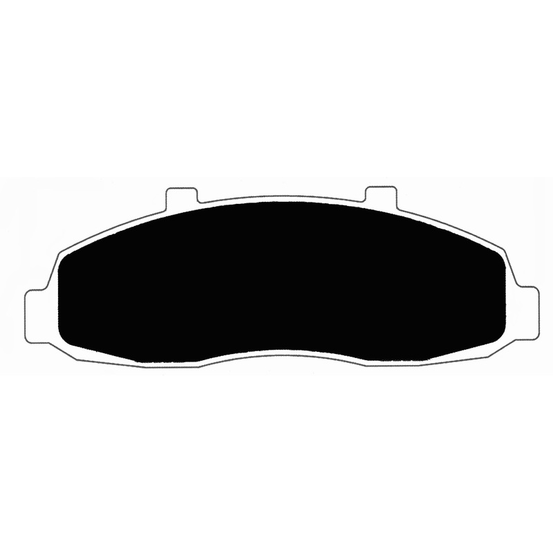 Porterfield Brake Pads for 2000 FORD F150 4WD Rear Disc 5 Lug