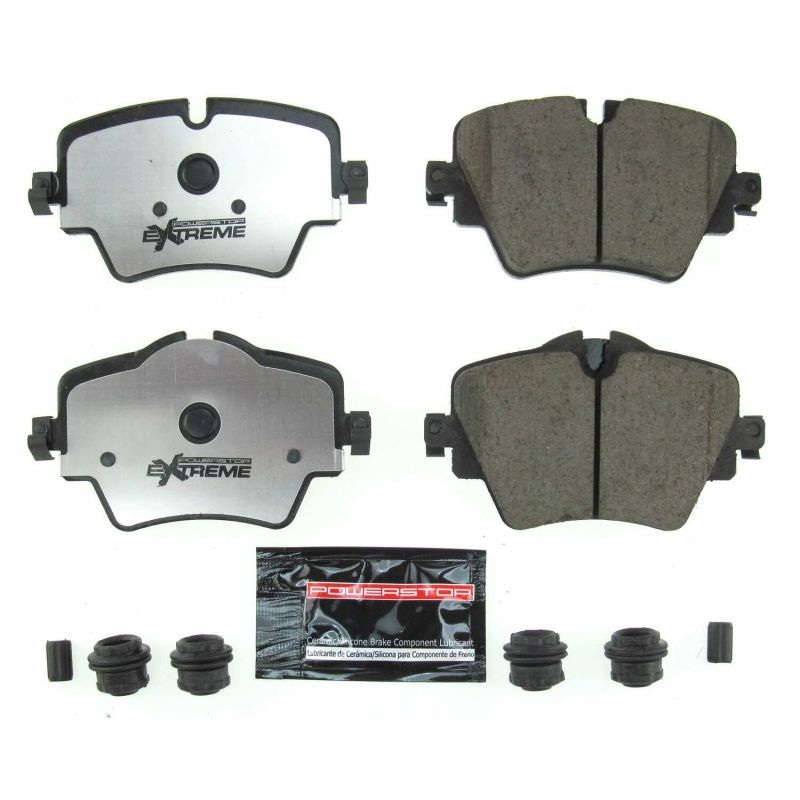 PowerStop Power Stop 2019 BMW 330i Front Z26 Extreme Street Brake Pads w/Hardware