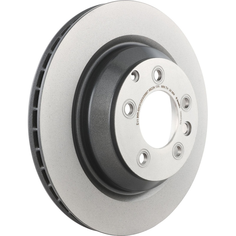 PRIME UV Coated Rear Disc Brake Rotor – 09.9871.11