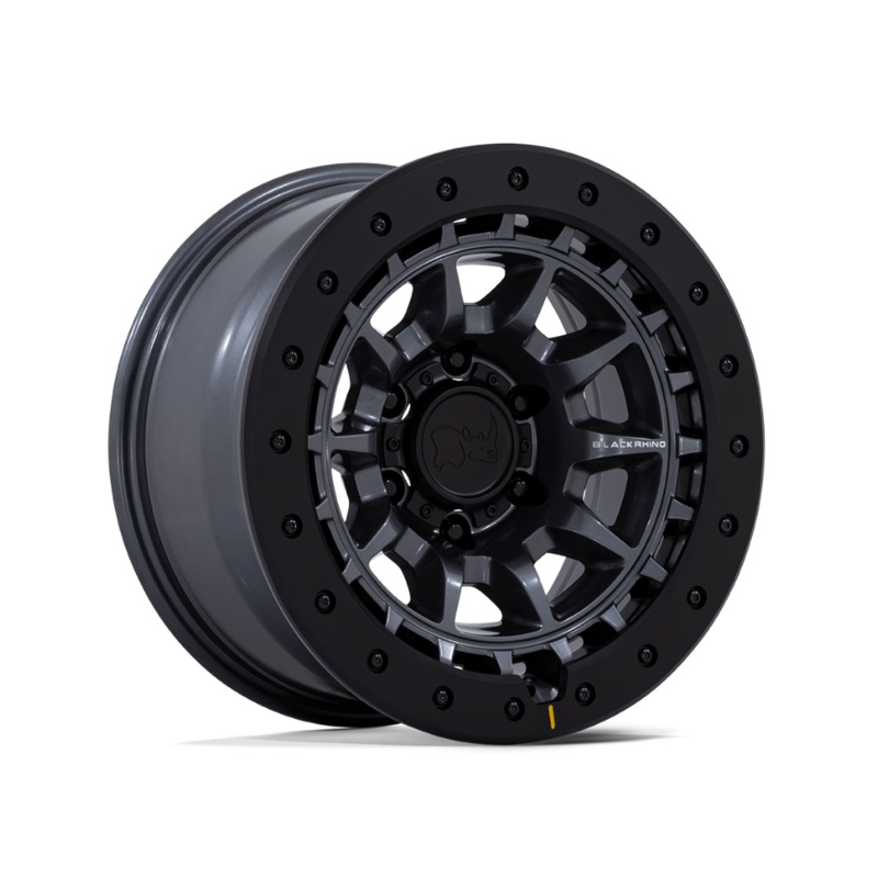 17×8.5 Black Rhino Tusk BR016 Matte Gunmetal