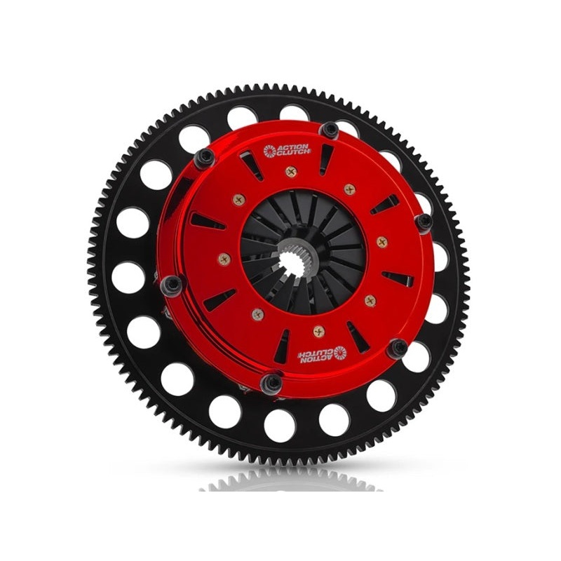 Action Clutch 94-01 Acura Integra 1.8L (B18) 7.25in Sprung Twin Disc Race Clutch Kit w/Chromoly FW