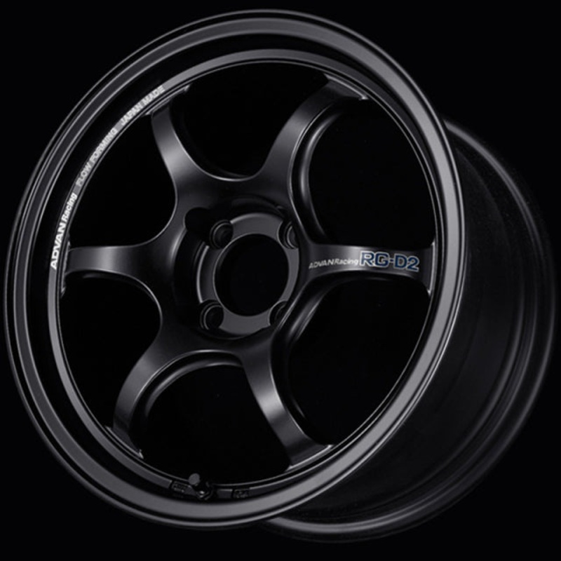 Advan RG-D2 Wheel – 16×8.0 +38 | 4×100 | Semi Gloss Black