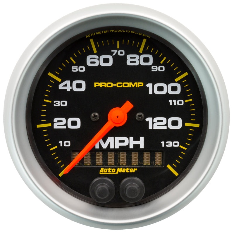 Autometer Pro-Comp 3-3/8in. 0-140MPH GPS Speedometer Gauge Universal | 5180