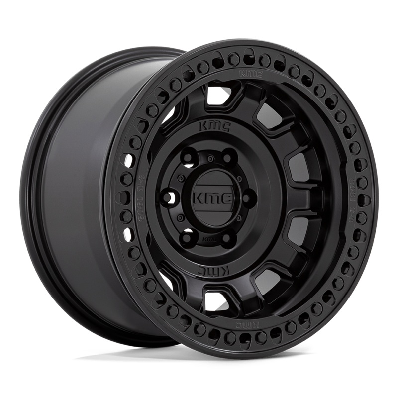 KMC Wheels KM236 Tank Beadlock 17″ 5×127 Satin Black