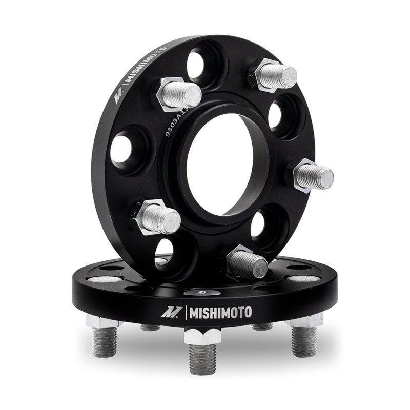 Mishimoto Wheel Spacers – 5×114.3 – 60.1 – 50 – M12 – Black