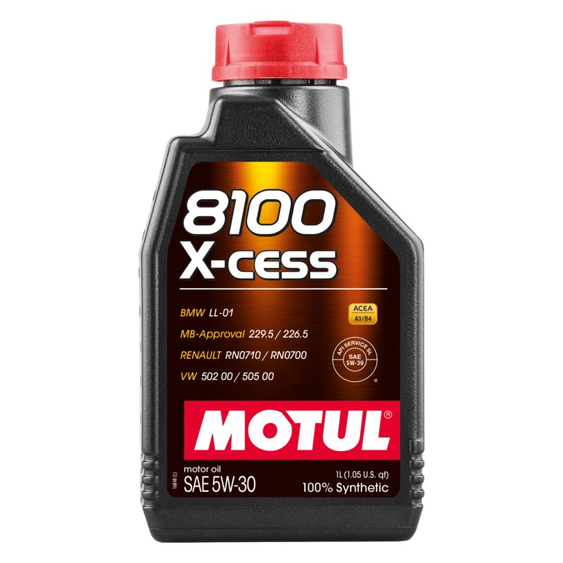 Motul Synthetic Engine Oil 8100 5W30 X-CESS 1L